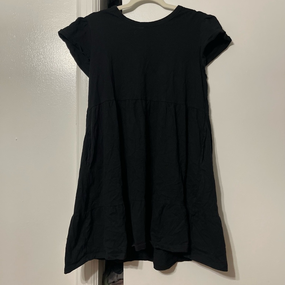Time and Tru Black Midi Dress